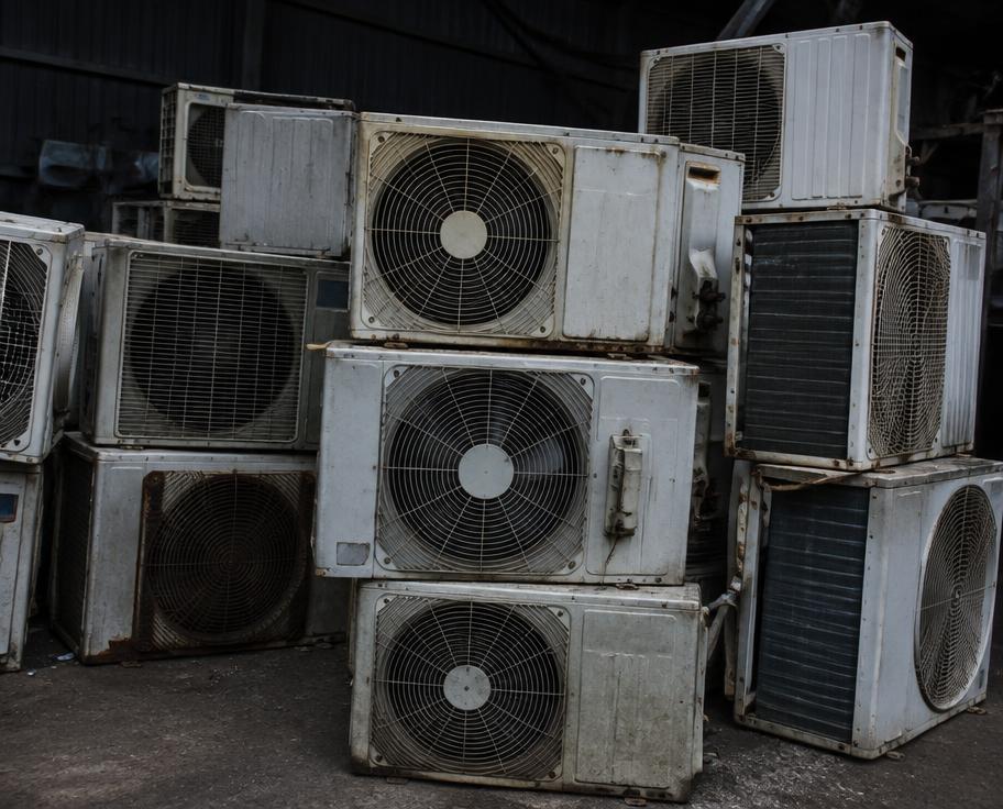 Split AC outdoor condenser unit