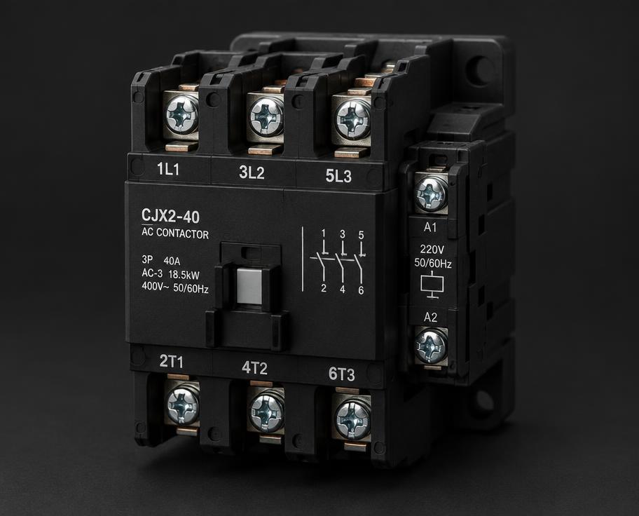 Industrial electrical contactor