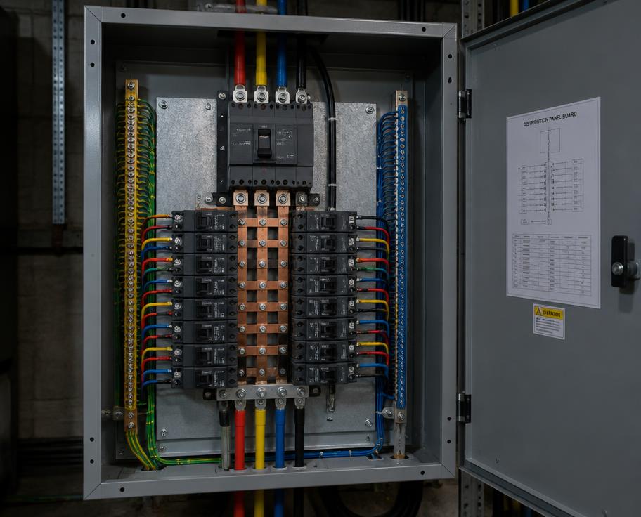 Industrial electrical control panel